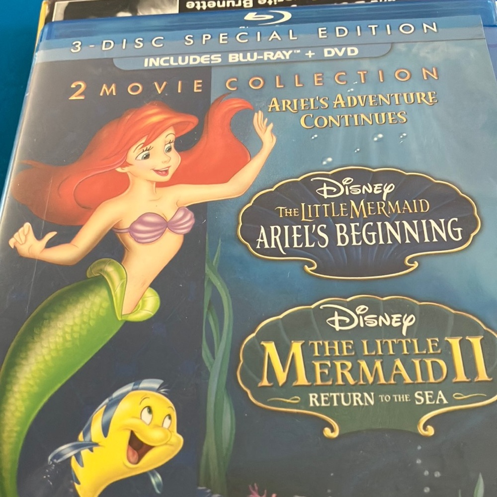The Little Mermaid 2-Movie Collection Blu-ray